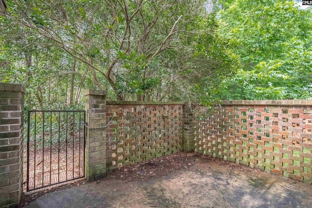 4712 Leaf Crest Ct, Columbia, SC 29210 - view of gate