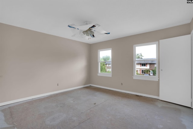 4712 Leaf Crest Ct, Columbia, SC 29210 - unfurnished room with unfinished concrete flooring and baseboards