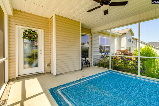 571 Maple Valley Loop, Blythewood, SC 29016 - view of pool with a ceiling fan