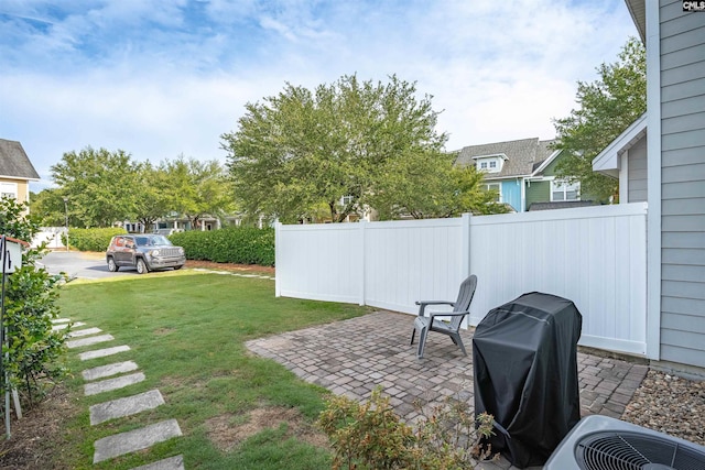 813 Forest Park Rd, Columbia, SC 29209 - view of yard featuring a patio area and central air condition unit