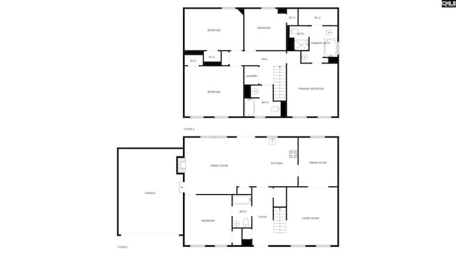 186 Fallstaff Rd, Columbia, SC 29229 - floor plan / room layout