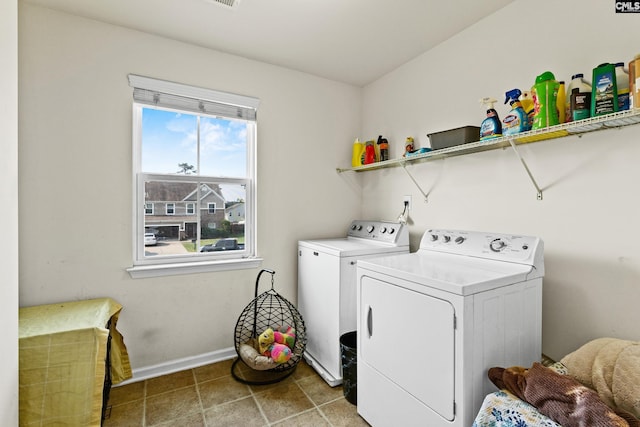 17 Cypress Cove Rd, Columbia, SC 29229 - washroom featuring separate washer and dryer and baseboards