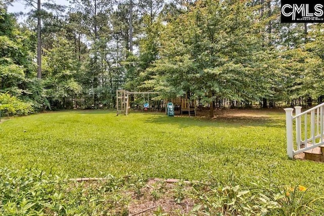120 Mclaw Ln, Gilbert, SC 29054 - view of green lawn featuring a playground