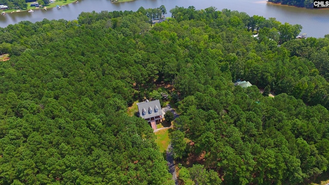 2492 Harbor View Rd, Camden, SC 29020 - view of property location with a large body of water and a heavily wooded area