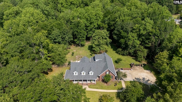 1368 Sunnyhill Dr, Camden, SC 29020 - view of subject property with a heavily wooded area