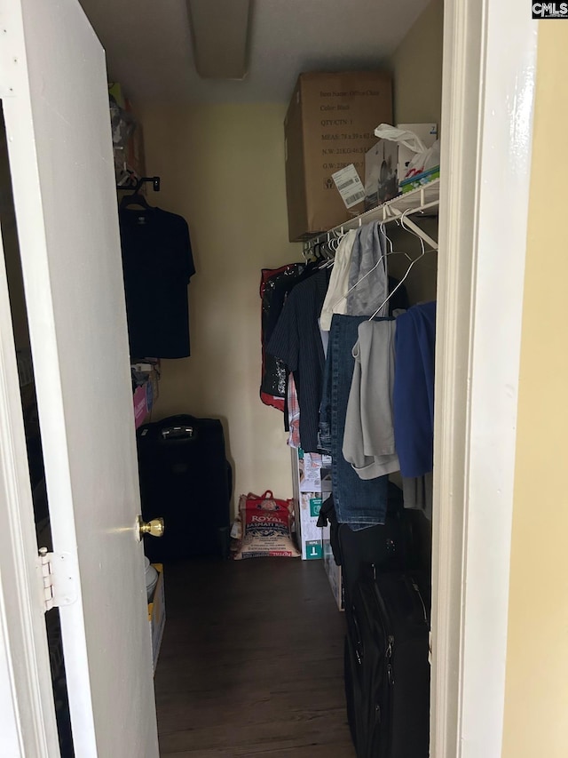 1600 Park Cir Unit 802, Columbia, SC 29201 - spacious closet featuring wood finished floors
