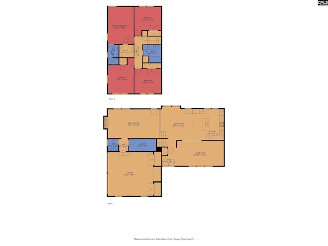 107 Fifeshire Dr, Columbia, SC 29212 - floor plan / room layout