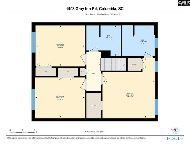 1908 Grays Inn Rd, Columbia, SC 29210 - room layout