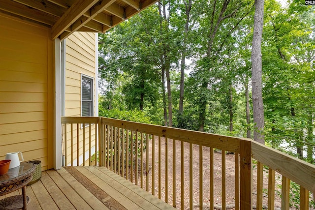 1850 Atlantic Dr, Columbia, SC 29210 - view of wooden deck