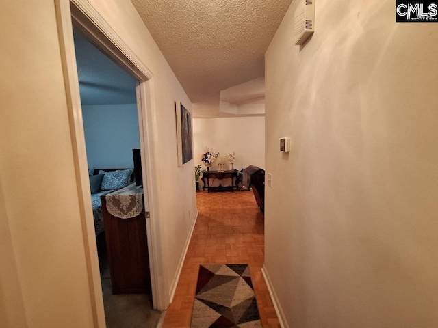 2279TICKLEHIL Tickle Hill Rd, Camden, SC 29020 - corridor featuring baseboards and a textured ceiling