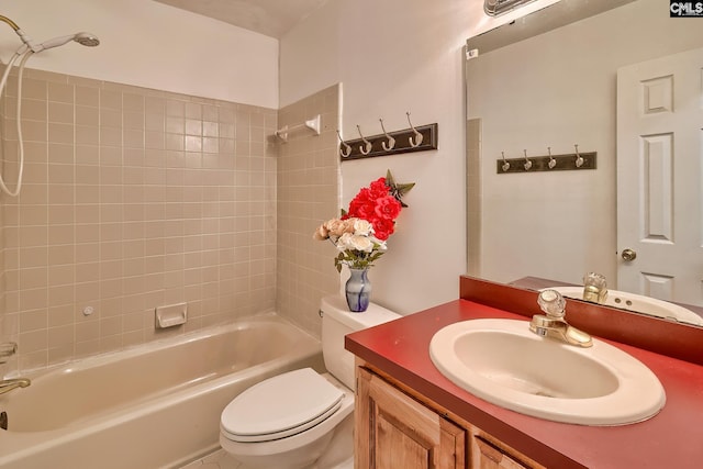 519 Cockspur Rd, Irmo, SC 29063 - full bath featuring toilet, tub / shower combination, and vanity