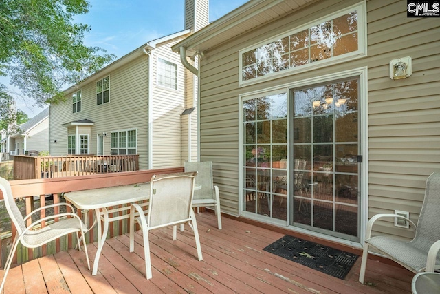121 Stonemont Dr, Irmo, SC 29063 - view of deck