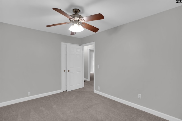 2136 Windale Dr, Columbia, SC 29223 - empty room featuring carpet, baseboards, and ceiling fan