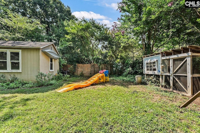 2909 Columbia Ave, Columbia, SC 29201 - view of yard featuring an outdoor structure and exterior structure