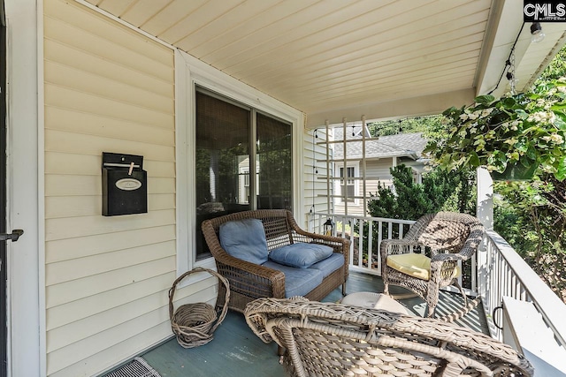 2909 Columbia Ave, Columbia, SC 29201 - view of covered porch