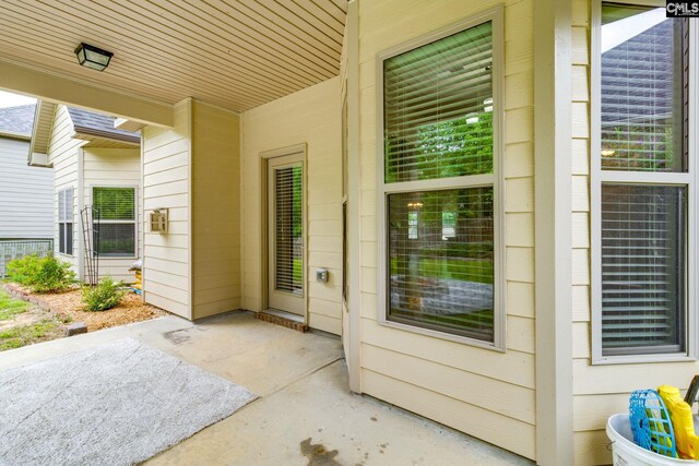 757 Garrett Way, Columbia, SC 29229 - property entrance with a patio
