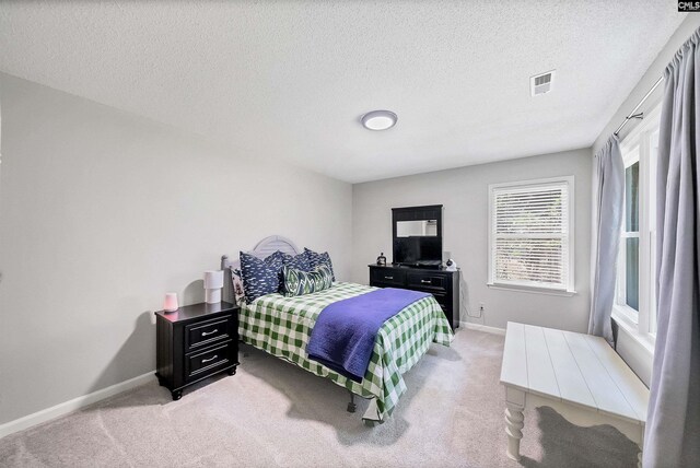 315 Poindexter Ln, Lexington, SC 29072 - bedroom featuring light carpet, baseboards, and a textured ceiling