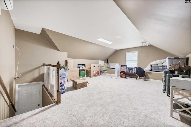 315 Poindexter Ln, Lexington, SC 29072 - additional living space featuring lofted ceiling, carpet flooring, and a wall unit AC