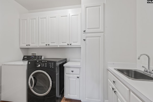 104 Eastshore Dr, Lexington, SC 29072 - laundry room featuring cabinet space and washer and clothes dryer