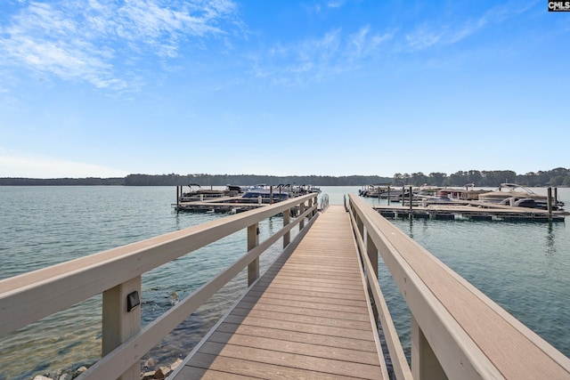 104 Eastshore Dr, Lexington, SC 29072 - dock area featuring a water view