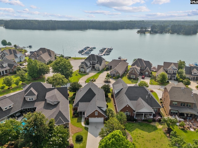 104 Eastshore Dr, Lexington, SC 29072 - aerial view of residential area featuring a large body of water