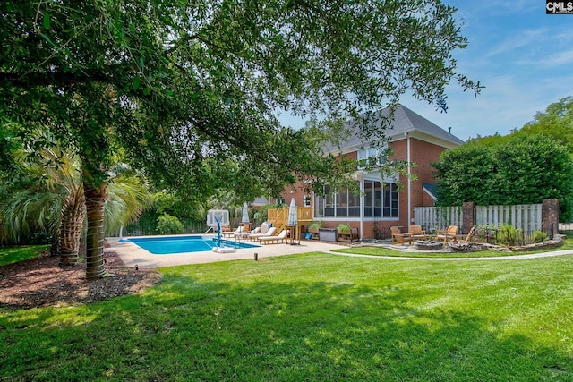 108 Shallow Brook Dr, Columbia, SC 29223 - view of pool featuring a patio