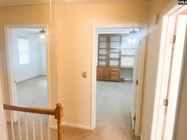 112 Valhalla Dr, Columbia, SC 29229 - corridor with light colored carpet and baseboards