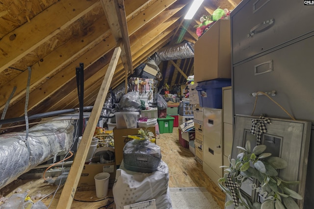 6 Hunting Glen Ct, Irmo, SC 29063 - view of unfinished attic
