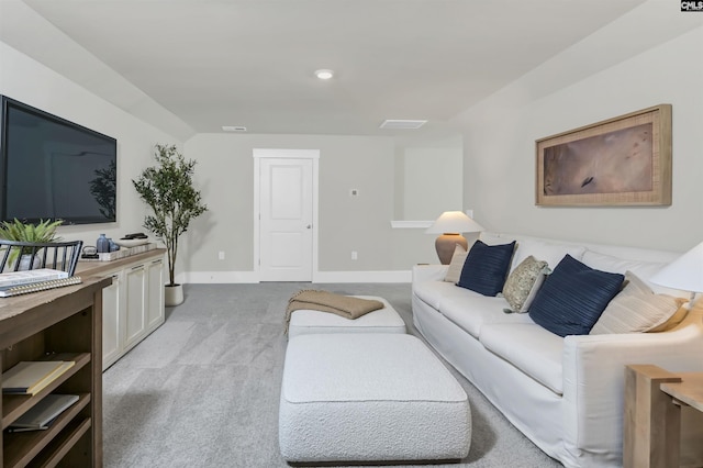 2451 Thode Ln, Lexington, SC 29072 - carpeted living room featuring baseboards and recessed lighting