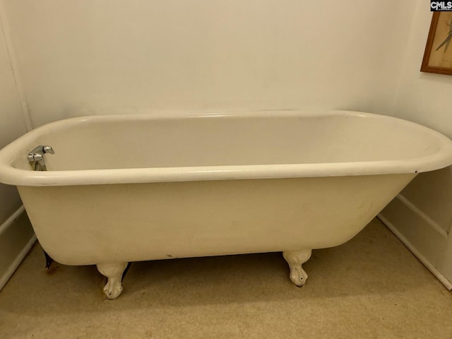 714 E Dunlap St, Lancaster, SC 29720 - full bath with a freestanding bath