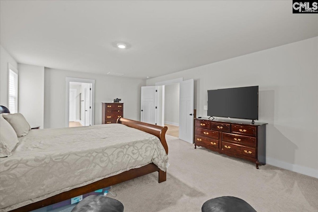 521 Fenwick Dr, Woodruff, SC 29388 - bedroom with light carpet and baseboards