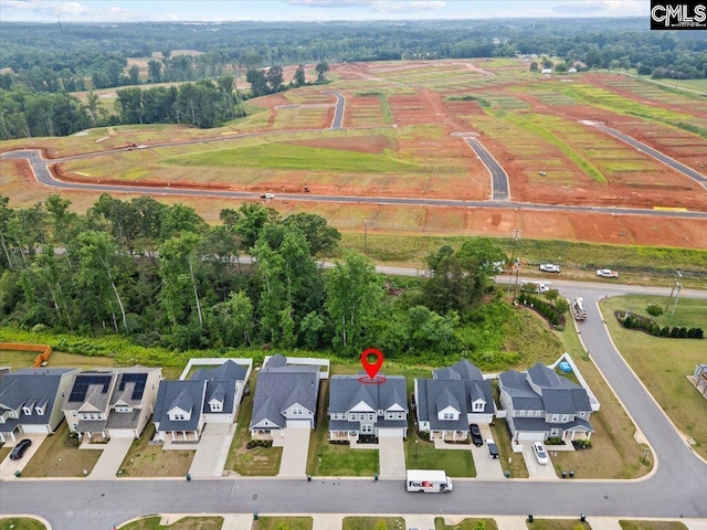 521 Fenwick Dr, Woodruff, SC 29388 - aerial view of property and surrounding area featuring nearby suburban area and rural landscape