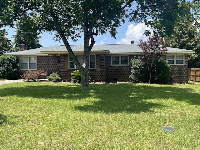1432 Karlaney Ave, Cayce, SC 29033 - single story home featuring a chimney and brick siding