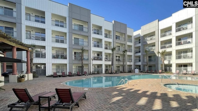 1085 Shop Rd Unit 226, Columbia, SC 29201 - community pool with a patio