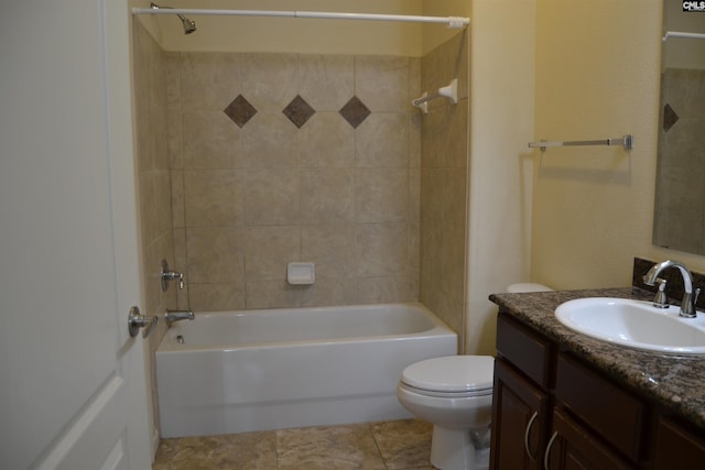 1085 Shop Rd Unit 226, Columbia, SC 29201 - bathroom featuring toilet, vanity, and shower / washtub combination