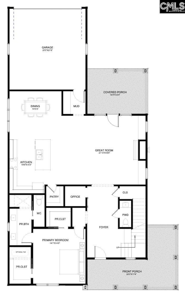 147 Harborside Cir, Columbia, SC 29229 - home floor plan