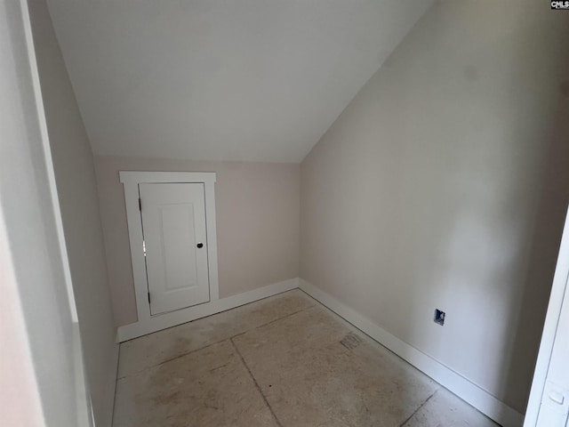 147 Harborside Cir, Columbia, SC 29229 - additional living space featuring baseboards and lofted ceiling