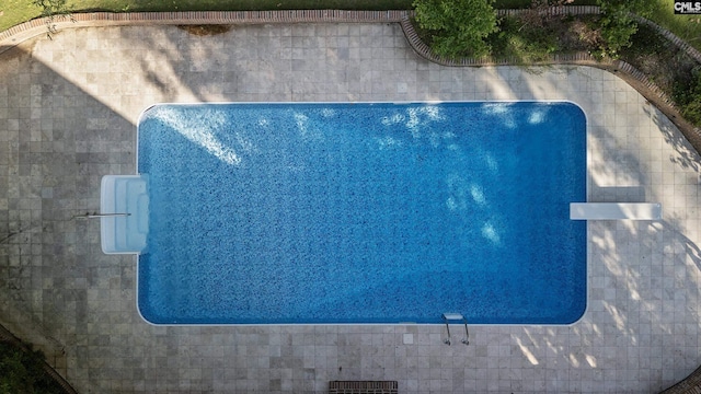 415 Pine St, Camden, SC 29020 - aerial view of a pool