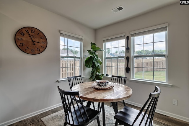 837 Marigold Ln, Lexington, SC 29072 - dining space featuring baseboards and wood finished floors