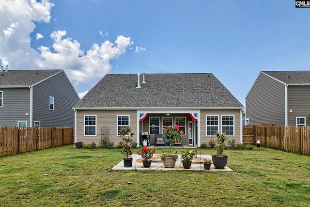837 Marigold Ln, Lexington, SC 29072 - back of property featuring a patio and roof with shingles