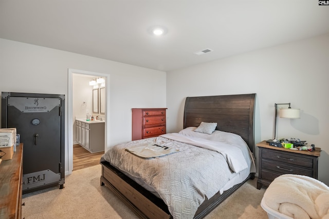 342 Secretariat St, Lexington, SC 29073 - bedroom featuring light carpet and refrigerator