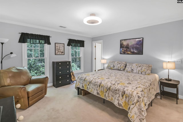 832 Longtown Rd, Blythewood, SC 29016 - carpeted bedroom featuring ornamental molding and baseboards