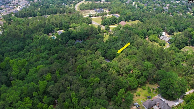 832 Longtown Rd, Blythewood, SC 29016 - aerial view of property and surrounding area featuring a forest