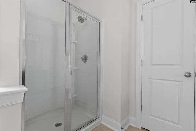 1412 Hammerwood Ln, Westminster, SC 29170 - full bathroom with a stall shower and baseboards