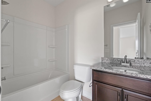 1412 Hammerwood Ln, Westminster, SC 29170 - full bath with vanity, toilet, and bathtub / shower combination