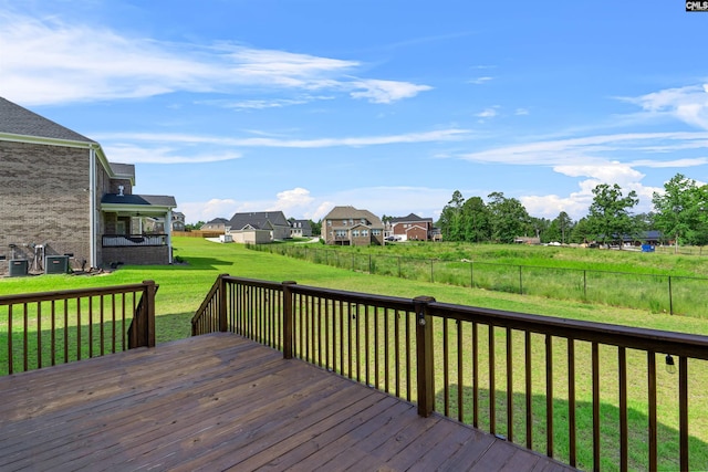 1412 Hammerwood Ln, Westminster, SC 29170 - wooden deck with a residential view