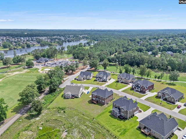 1412 Hammerwood Ln, Westminster, SC 29170 - aerial perspective of suburban area with a nearby body of water