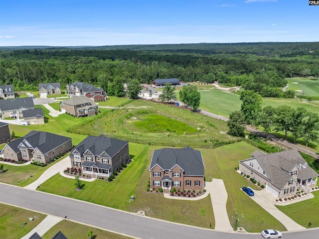 1412 Hammerwood Ln, Westminster, SC 29170 - aerial perspective of suburban area featuring a heavily wooded area
