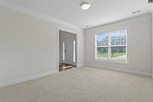 1412 Hammerwood Ln, Westminster, SC 29170 - carpeted empty room featuring ornamental molding and baseboards