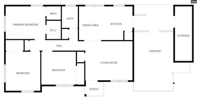 4295 Dorsey Dr, Sumter, SC 29154 - home floor plan